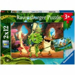 Ravensburger puzzle (slagalice) - Družina malih dinosaurusa RA05125