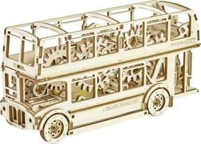 Wooden City 3D drvena maketa - Londonski autobus