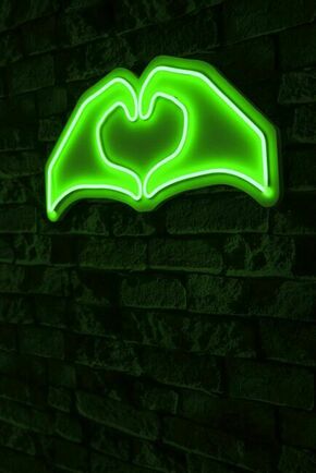 WALLXPERT Dekorativna rasveta Sweetheart Green