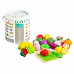 Eco Toys Set Od 20 Delova Drveno Povrće