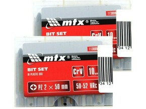 MTX Bit set PZ2X50 10/1 49820