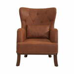Marta - Brown Brown Wing Chair