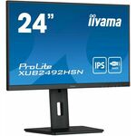 Iiyama ProLite monitor, 23.8", 16:9, 1920x1080, 75Hz, USB-C, HDMI, Display port
