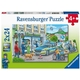 Ravensburger puzzle (slagalice) - Policajci na poslu RA05031