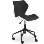 Matrix 3 kancelarijska stolica 48x57x88 cm crno/bela