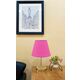 203- P- Silver PinkSilver Table Lamp