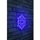 WALLXPERT LED dekoracija Snowflake Blue