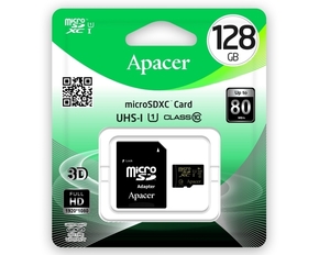 Apacer microSDXC 128GB memorijska kartica