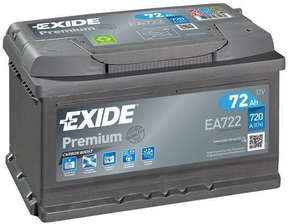 Exide Akumulator Exide Premium EA722 72Ah 720A EXIDE