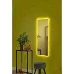 HANAH HOME Ogledalo sa LED osvetljenjem Rectangular 20x80 cm Yellow