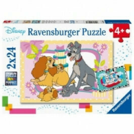 Ravensburger puzzle (slagalice) - Diznijeve omiljene kuce RA05087