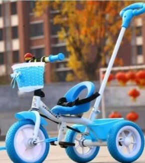 Dečija guralica na pedale - Plava