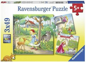 Ravensburger puzzle (slagalice) - Crvenkapa I Princ žabac RA08051