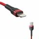 MS CC CABLE USB-A 2.0-&gt;LIGHTNING,2m,crveni