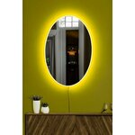 HANAH HOME Ogledalo sa LED osvetljenjem Belrosa Yellow