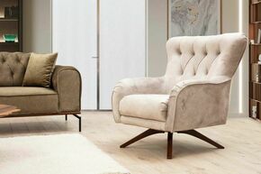 Atelier del Sofa Fotelja Siesta Armchair Cream