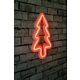 WALLXPERT dekorativno LED novogodišnje drvo, crveno