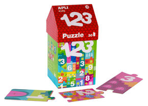 APLI kids Puzzle - Kućica 123