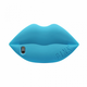 Torbica silikonska Lips za iPhone 6/6S plava