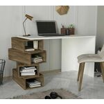 Jenga - White, Walnut WhiteWalnut Study Desk