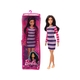 Barbie Lutka Fashionistas u haljini na pruge GYB02