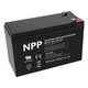 NPP NP12V-7Ah, AGM Battery, C20=7AH, T1, 151x65x94x100, 1,97KG