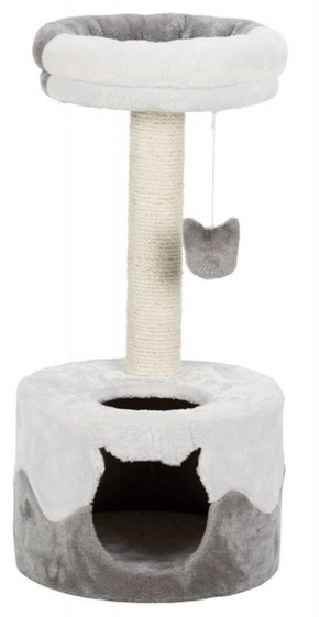 Trixie Grebalica za mačke Nuria 71cm sivo-bela
