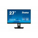 IIYAMA 27" ETE IPS-panel, 3840x2160 UHD, 4ms, 15cm height adj. stand, 300cd/m², DVI, HDMI, DisplayPort, Speakers, USB-HUB 2x 3.0