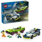 LEGO 60415 Jurnjava policijskog automobila i masel kara