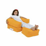 Atelier del Sofa Lazy bag Kids Single Seat Pouffe Orange