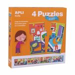 APLI kids XL puzle kuća
