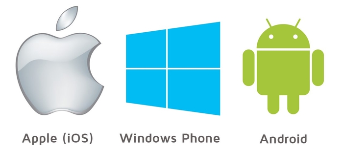 Logo Apple Windows Android