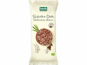 Byodo Čoko disk sa slatkom čokoladom I kokosom 65g