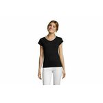 SOL'S MOON ženska majica sa kratkim rukavima - Crna, L