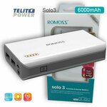 Romoss power bank 6000 mAh