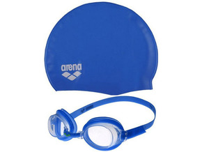 Arena Dečji Set za plivanje naočare + kapa za plivanje 92423-70