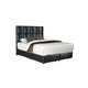 Montebello krevet sa spremnikom 194x207x148 cm antracit