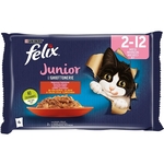 Felix Hrana za mačke Junior sos govedina i piletina 4x85gr