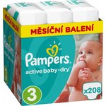 Pampers Active baby - mesečno pakovanje