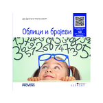 Provens Interaktivna knjiga za decu Oblici i brojevi sa 43 QR linkova i matricom