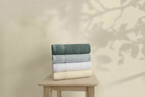 L'essential Maison 1002A-047-1 Multicolor Face Towel Set (4 Pieces)