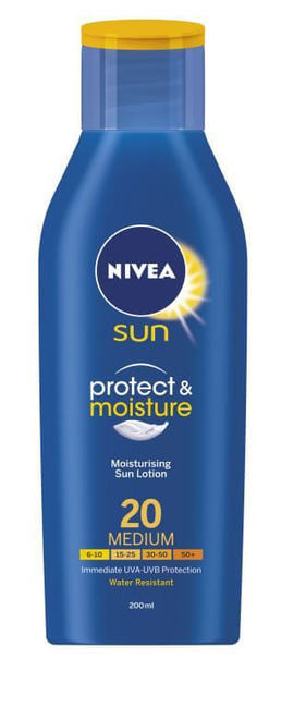NIVEA SUN hidratantni losion za zaštitu od sunca SPF 20 200 ml