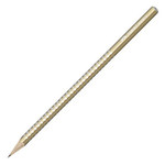 Grafitna olovka Faber Castel GRIP HB Sparkle 118214 pearl zlatna