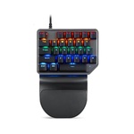Motospeed K27 mehanička tastatura, USB, crna/plava