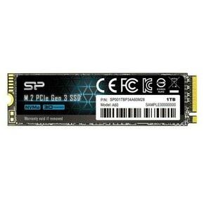 SSD SILICON POWER A60 1TB M 2 PCle crna