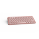 Logitech K380s bežični tastatura, USB, bela/crna/roza
