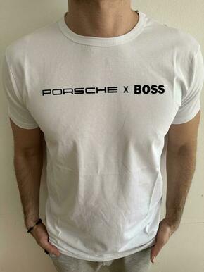Hugo Boss Porsche bela muska majica HB53 HUGO BOSS