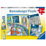 Ravensburger puzzle - slagalice - Na svemirskoj misiji sa Tomom i Mijom