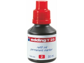 Edding Refil za markere E-T25 30ml crvena
