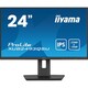 Iiyama ProLite XUB2493QSU-B5 monitor, IPS, 23.8"/24", 16:9, 2560x1440, 60Hz, pivot, HDMI, Display port, USB